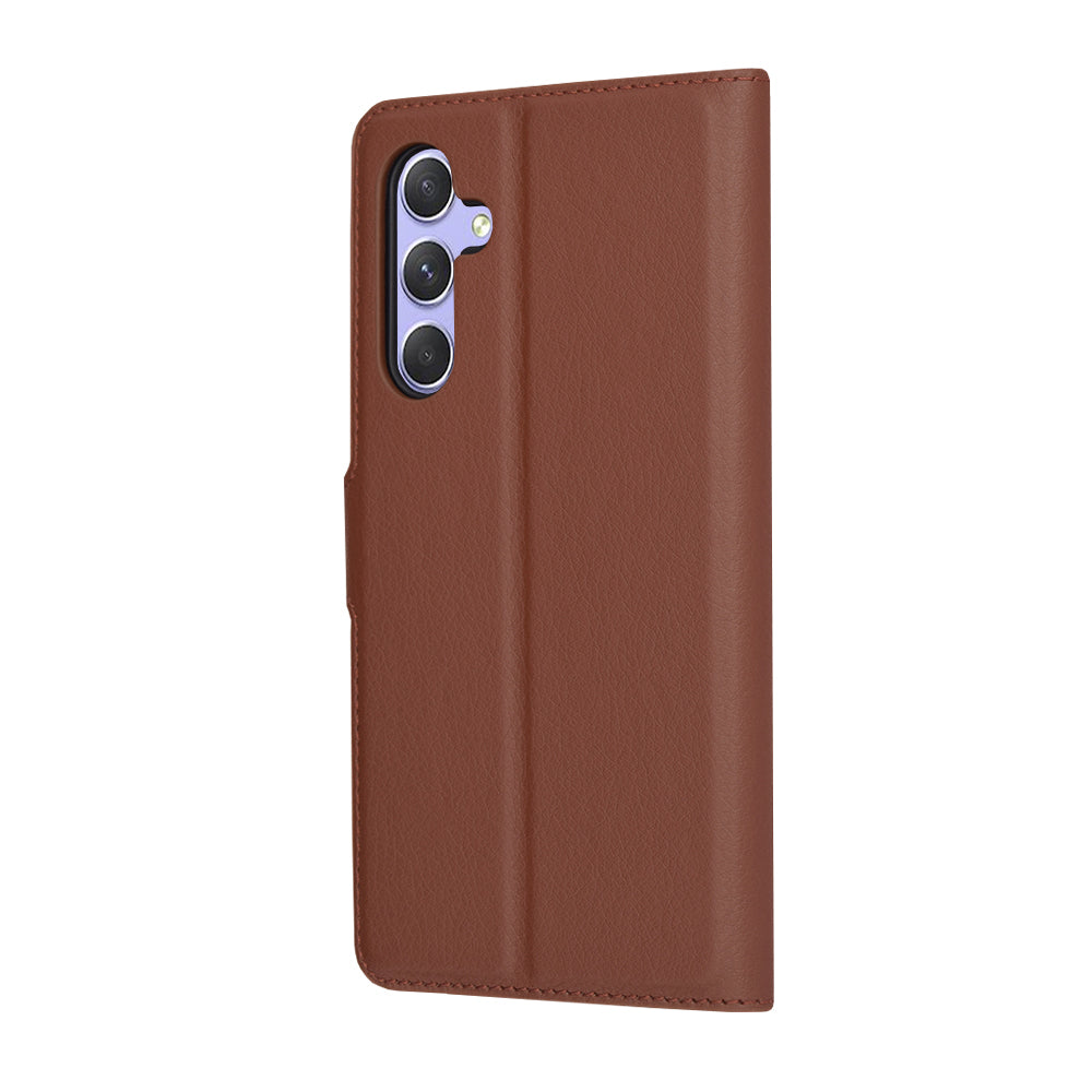 Futrola za Samsung Galaxy A54 A546, Techsuit, Leather Folio, Braon
