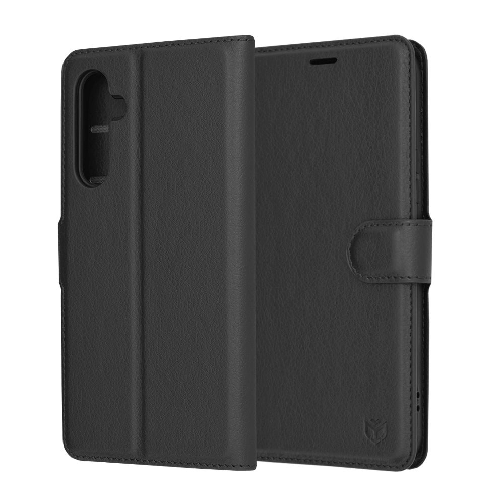 Futrola za Samsung Galaxy A54 A546, Techsuit, Leather Folio, Crna