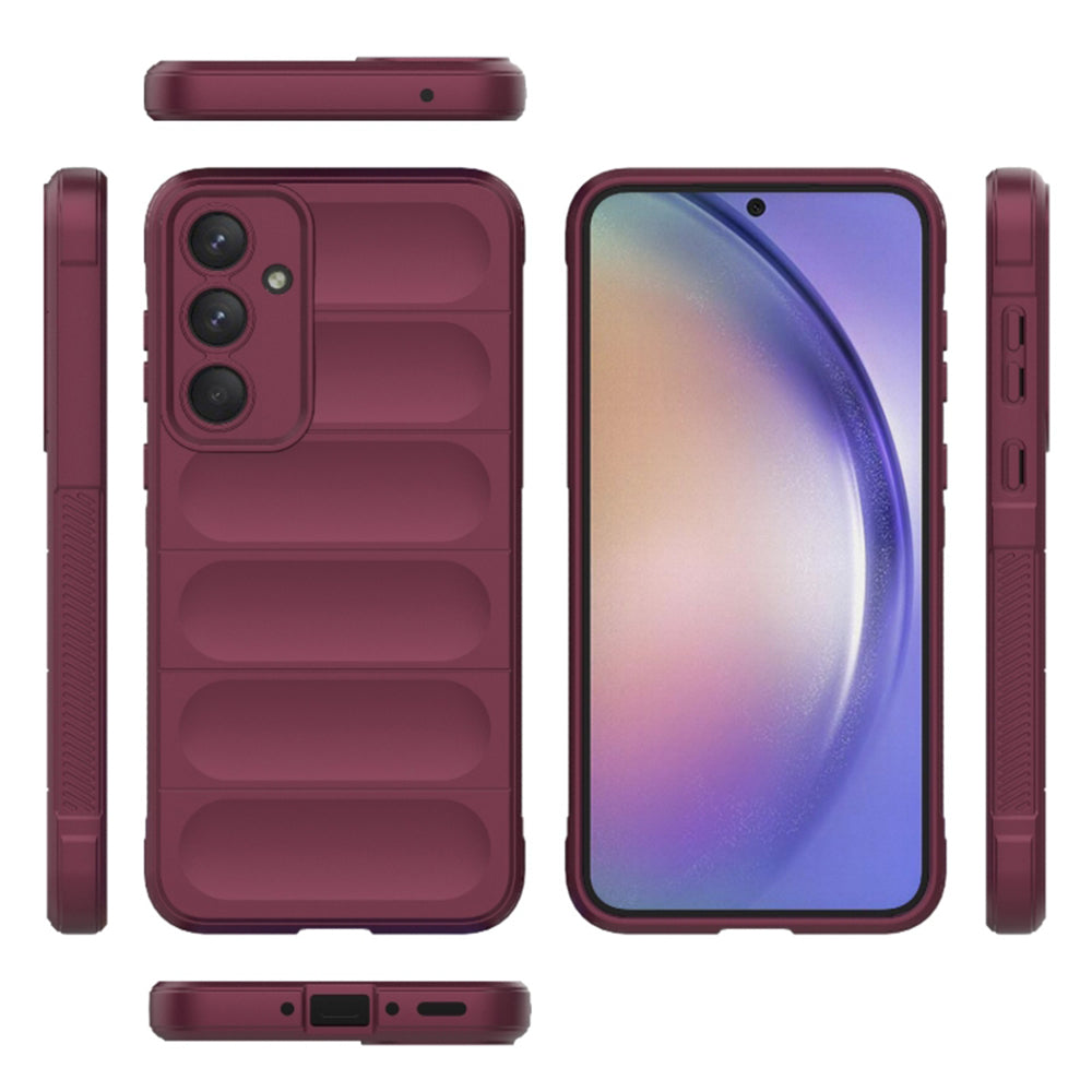 Futrola za Samsung Galaxy A54 A546, Techsuit, Magic Shield, Bordo
