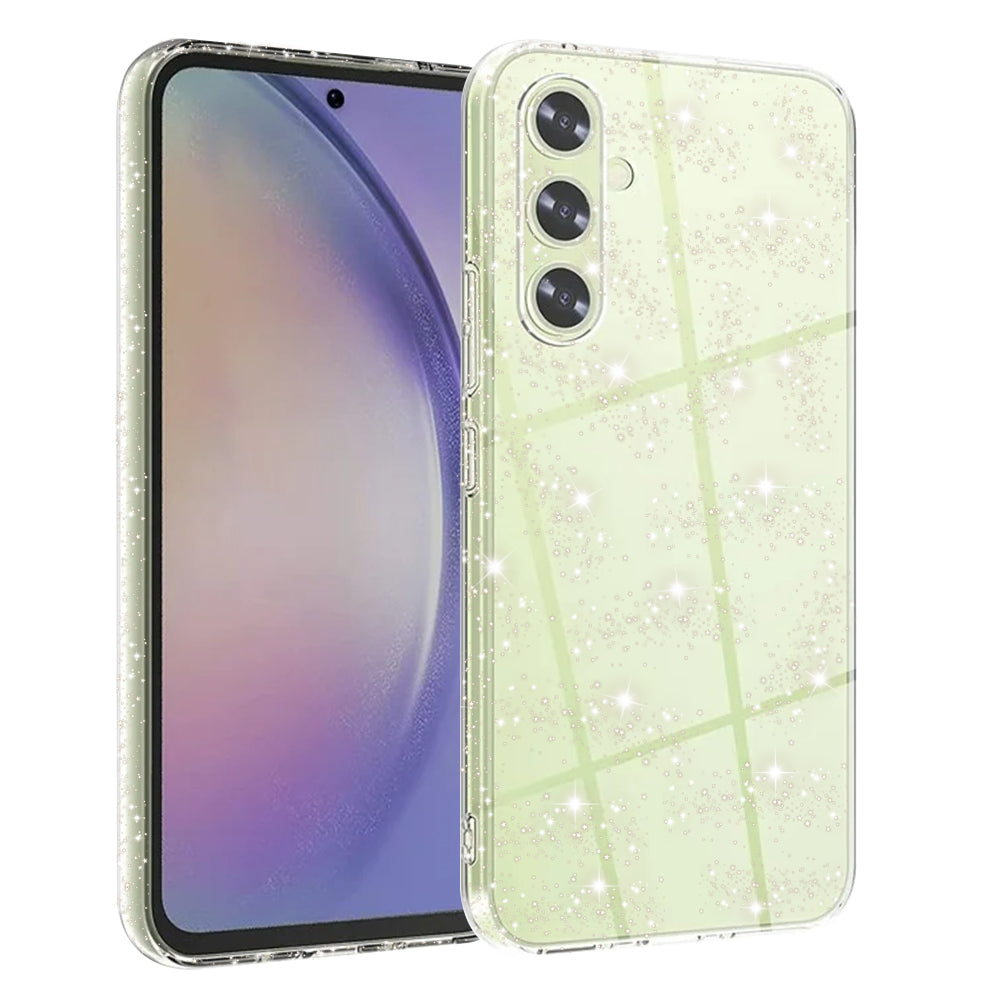 Futrola za Samsung Galaxy A54 A546, Techsuit, SparkleSkin, Providna