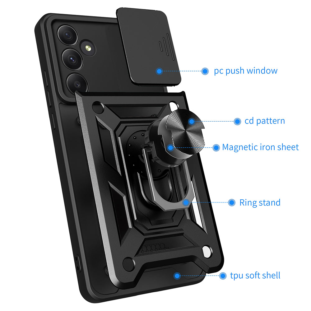 Futrola za Samsung Galaxy A55 5G A556, Techsuit, CamShield, Plava