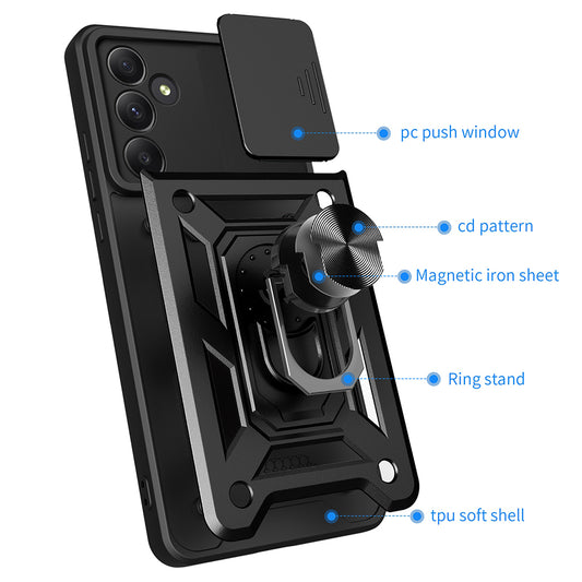 Futrola za Samsung Galaxy A55 5G A556, Techsuit, CamShield, Plava