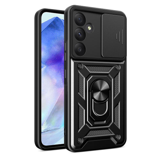 Futrola za Samsung Galaxy A55 5G A556, Techsuit, CamShield, Crna