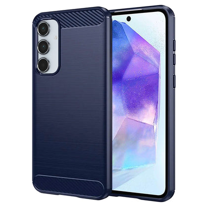 Futrola za Samsung Galaxy A55 5G A556, Techsuit, Karbon, Plava