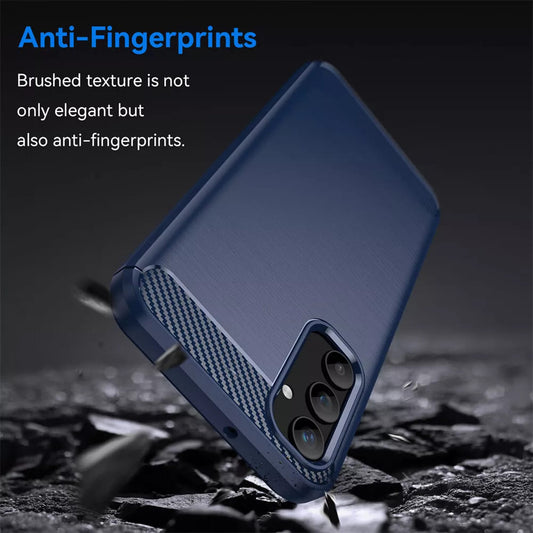Futrola za Samsung Galaxy A55 5G A556, Techsuit, Karbon, Plava