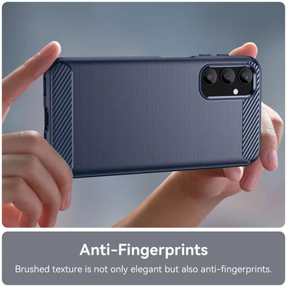 Futrola za Samsung Galaxy A55 5G A556, Techsuit, Karbon, Plava