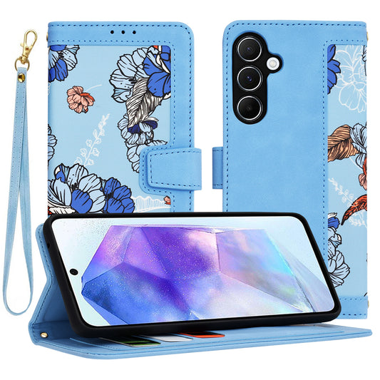 Futrola za Samsung Galaxy A55 5G A556, Techsuit, FlipCraft, Plava