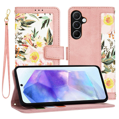 Futrola za Samsung Galaxy A55 5G A556, Techsuit, FlipCraft, Roze
