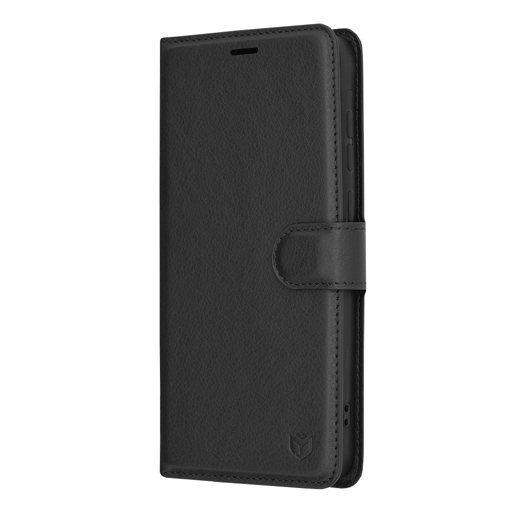Futrola za Samsung Galaxy A55 5G A556, Techsuit, Leather Folio, Crna
