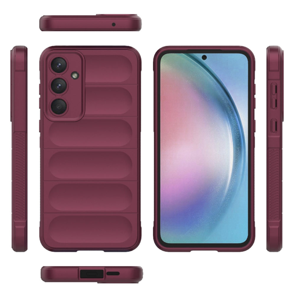 Futrola za Samsung Galaxy A55 5G A556, Techsuit, Magic Shield, Ljubičasta