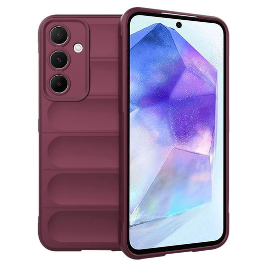 Futrola za Samsung Galaxy A55 5G A556, Techsuit, Magic Shield, Bordo