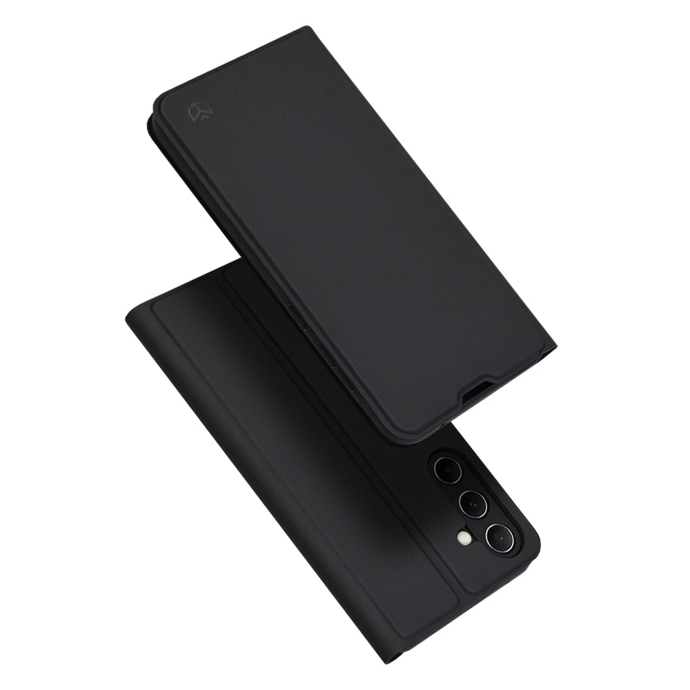 Futrola za Samsung Galaxy A55 5G A556, Techsuit, Magskin Book, Crna