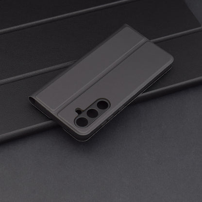Futrola za Samsung Galaxy A55 5G A556, Techsuit, Magskin Book, Crna
