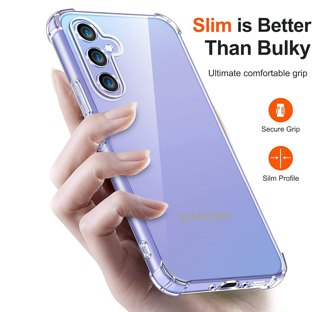 Futrola za Samsung Galaxy A55 5G A556, Techsuit, Shockproof Clear, Providna