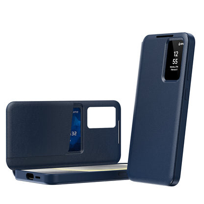 Futrola za Samsung Galaxy A55 5G A556, Techsuit, SmartView, Plava