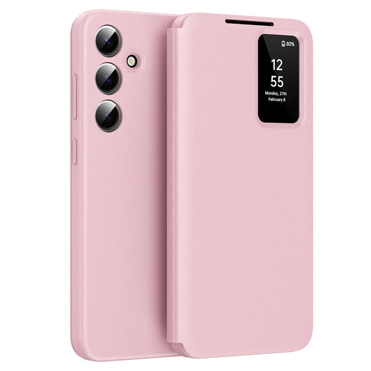 Futrola za Samsung Galaxy A55 5G A556, Techsuit, SmartView, Roze
