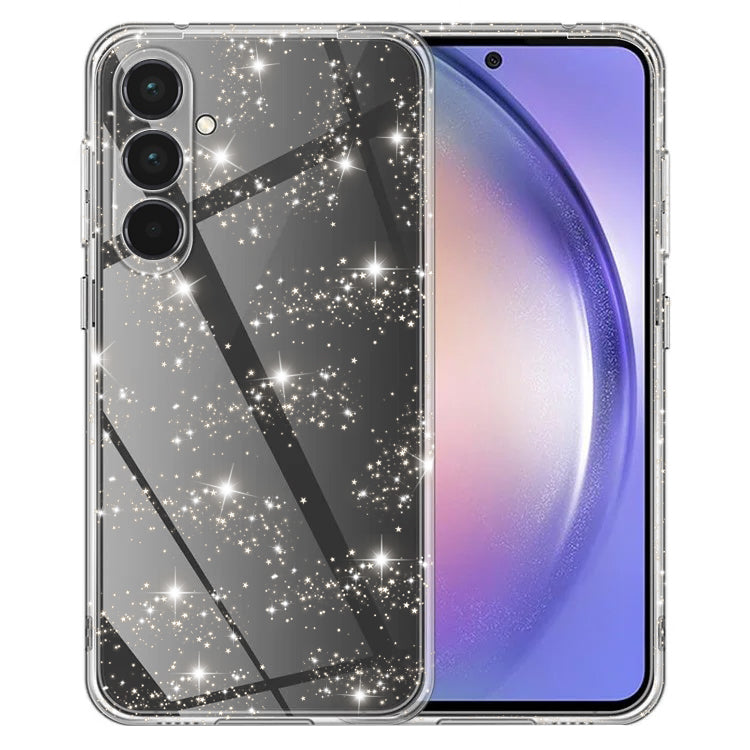 Futrola za Samsung Galaxy A55 5G A556, Techsuit, SparkleSkin, Providna