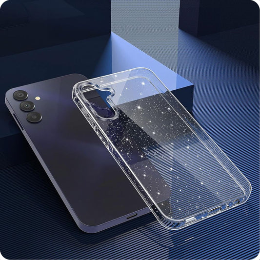 Futrola za Samsung Galaxy A55 5G A556, Techsuit, SparkleSkin, Providna