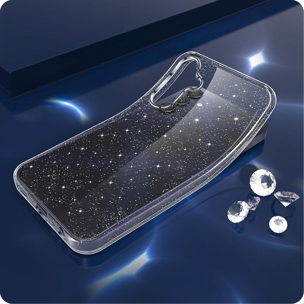 Futrola za Samsung Galaxy A55 5G A556, Techsuit, SparkleSkin, Providna