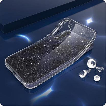 Futrola za Samsung Galaxy A55 5G A556, Techsuit, SparkleSkin, Providna
