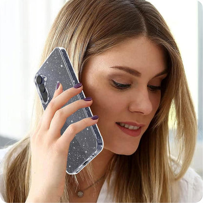 Futrola za Samsung Galaxy A55 5G A556, Techsuit, SparkleSkin, Providna