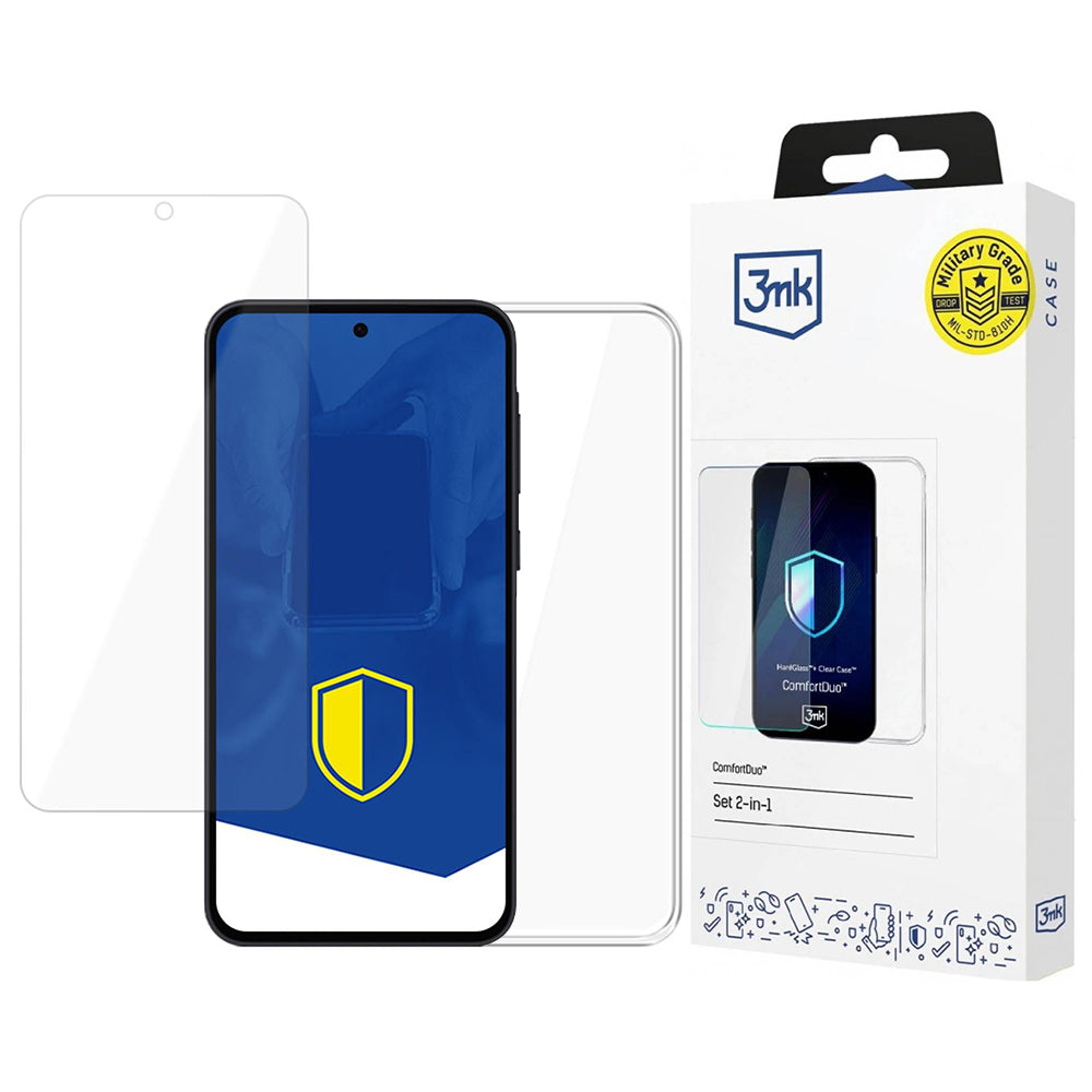 Futrola za Samsung Galaxy A56 A566 / A36 A366, 3MK, ComfortDuo, Providna