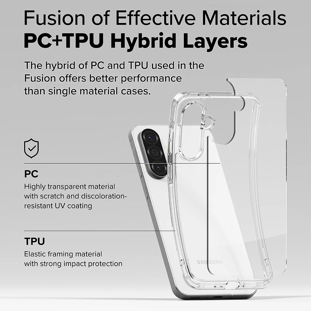 Futrola za Samsung Galaxy A56 A566 / A36 A366, Ringke, Fusion, Providna