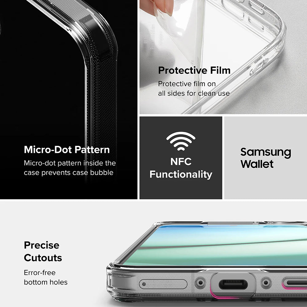Futrola za Samsung Galaxy A56 A566 / A36 A366, Ringke, Fusion, Providna