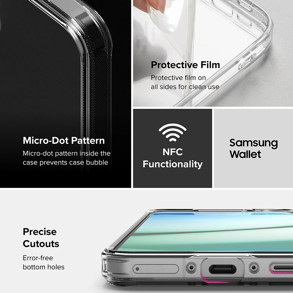 Futrola za Samsung Galaxy A56 A566 / A36 A366, Ringke, Fusion, Providna Mat