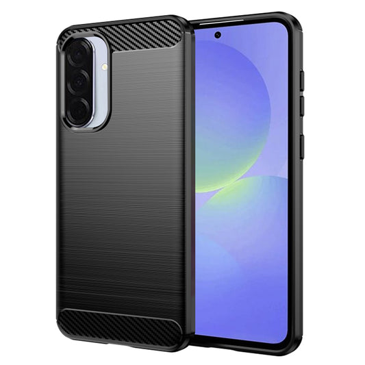 Futrola za Samsung Galaxy A56 A566 / A36 A366, Techsuit, Karbon, Crna