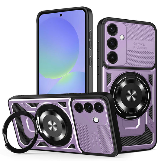 Futrola za Samsung Galaxy A56 A566 / A36 A366, Techsuit, RuggedCam, Ljubičasta