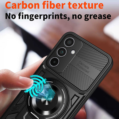 Futrola za Samsung Galaxy A56 A566 / A36 A366, Techsuit, RuggedCam, Ljubičasta