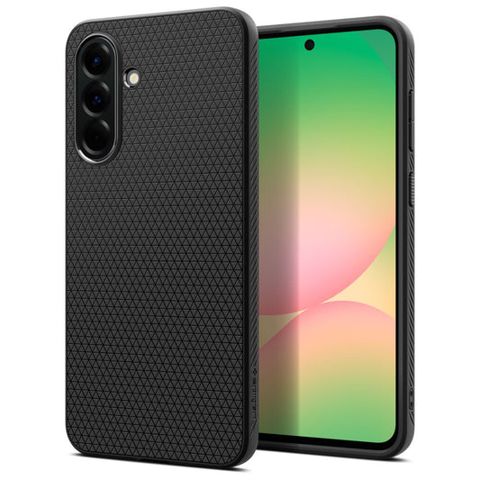 Futrola za Samsung Galaxy A56 A566, Spigen, Liquid Air, Mat Crna ACS09291