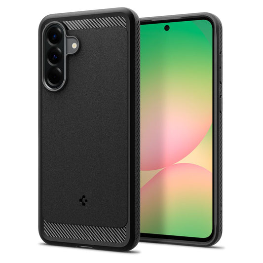 Futrola za Samsung Galaxy A56 A566, Spigen, Rugged Armor, Crna ACS09225