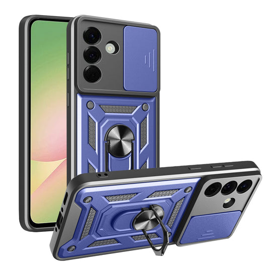 Futrola za Samsung Galaxy A56 A566, Techsuit, CamShield, Plava