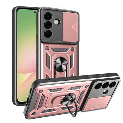 Futrola za Samsung Galaxy A56 A566, Techsuit, CamShield, Roze