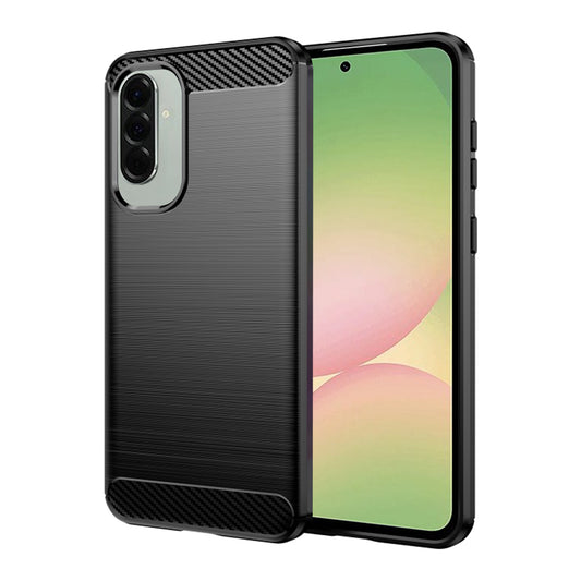 Futrola za Samsung Galaxy A56 A566, Techsuit, Karbon, Crna