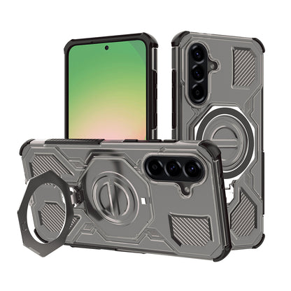 Futrola za Samsung Galaxy A56 A566, Techsuit, Carbon Shield Pro, Tamno Crna