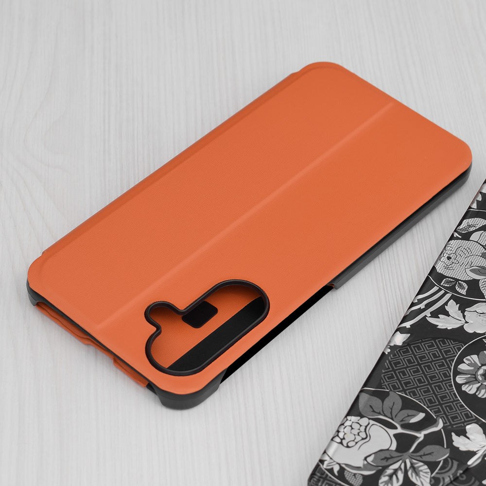 Futrola za Samsung Galaxy A56 A566, Techsuit, eFold, Narandžasta