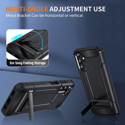 Futrola za Samsung Galaxy A56 A566, Techsuit, Hybrid Armor, Crna
