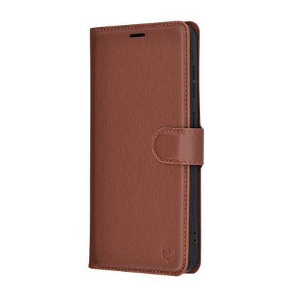Futrola za Samsung Galaxy A56 A566, Techsuit, Kožna Folio, Braon