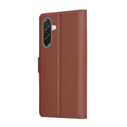 Futrola za Samsung Galaxy A56 A566, Techsuit, Kožna Folio, Braon