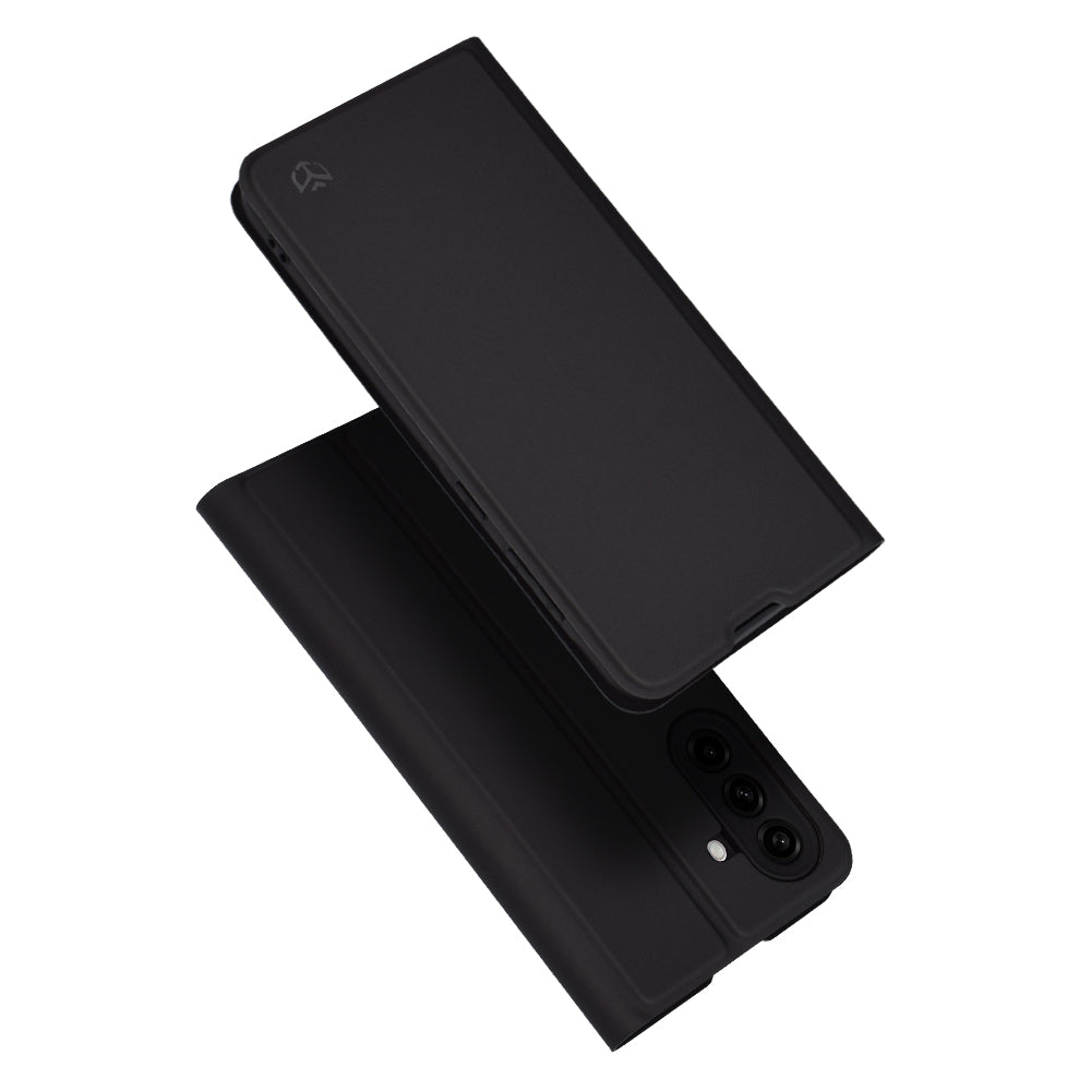 Futrola za Samsung Galaxy A56 A566, Techsuit, Magskin Book, Crna
