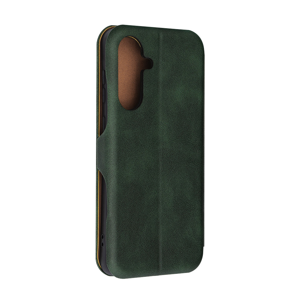 Futrola za Samsung Galaxy A56 A566, Techsuit, Safe Wallet Plus, Zelena