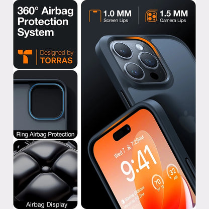 Futrola za Samsung Galaxy A56 A566, Torras, Guardian, Crna