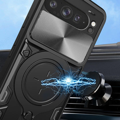 Futrola za Samsung Galaxy A57 5G, Techsuit, CamGuard Pro, Zlatno Roze