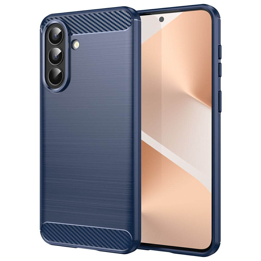 Futrola za Samsung Galaxy A57 5G, Techsuit, Karbon, Plava
