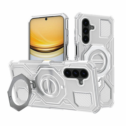 Futrola za Samsung Galaxy A57 5G, Techsuit, Carbon Shield Pro, Bela