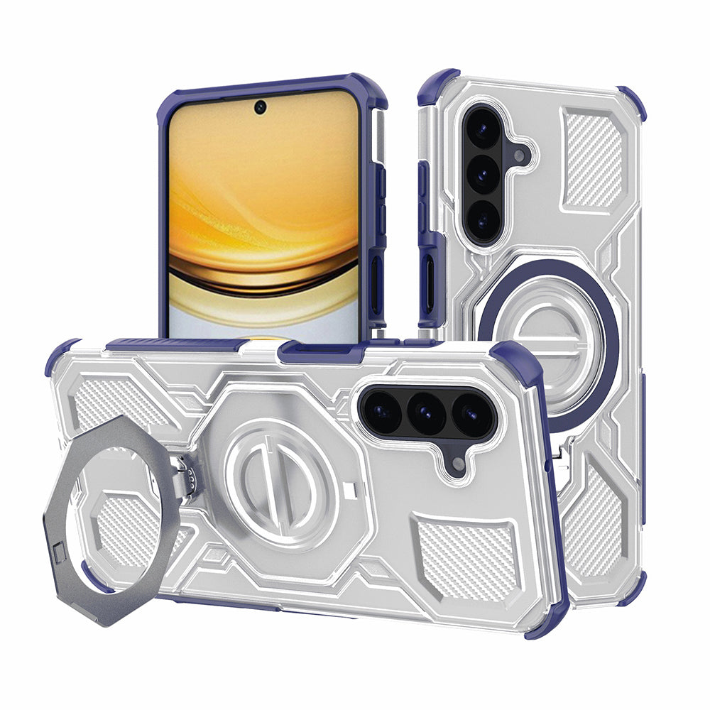 Futrola za Samsung Galaxy A57 5G, Techsuit, Carbon Shield Pro, Plava