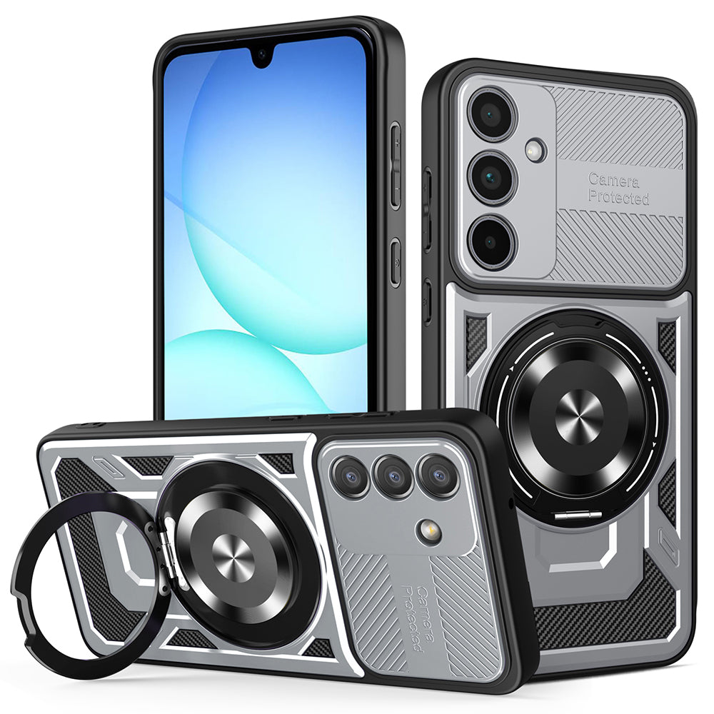 Futrola za Samsung Galaxy A57 5G, Techsuit, RuggedCam, Siva
